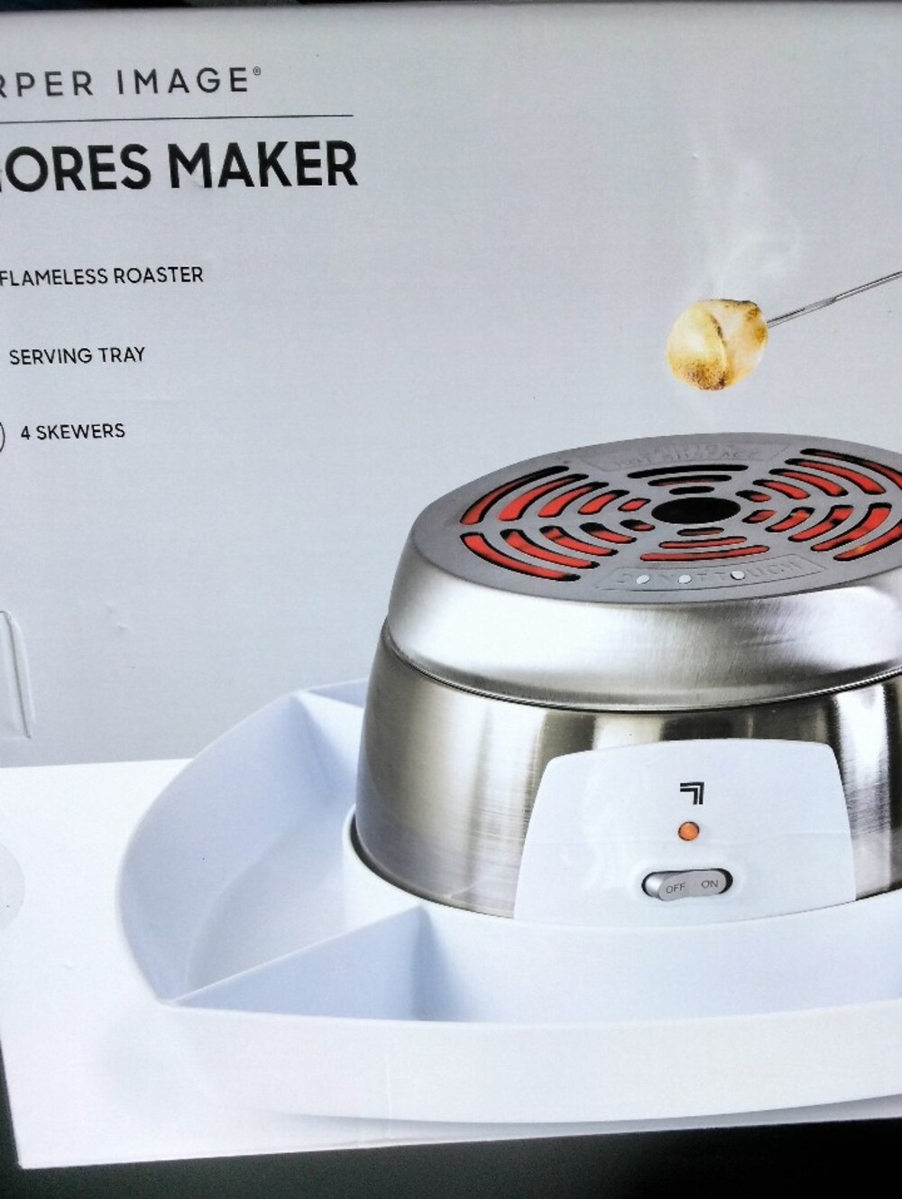 Sharper Image S'mores Maker New In Box Never Opened